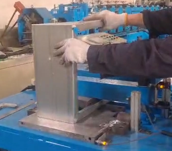 Линия по производству коробок противопожарных клапанов